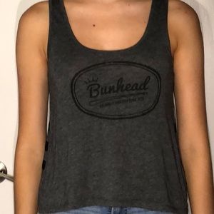 CAPEZIO BUNHEAD DARK GRAY TANK TOP